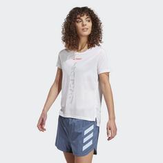 Rückansicht von adidas AGRAVIC Funktionsshirt Damen white