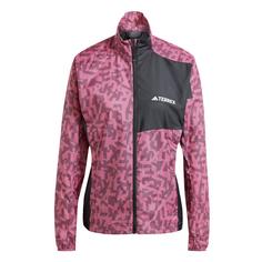 adidas TRAIL WIND Laufjacke Damen pnkfus-aurbla