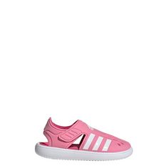 Rückansicht von adidas WATER SANDAL C Sandalen Kinder bliss pink-ftwr white-pulse magenta