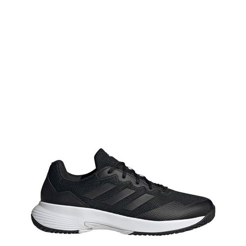 Rückansicht von adidas GameCourt 2 M Tennisschuhe Herren core black-core black-grey four