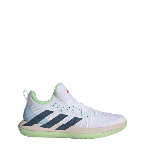 Rückansicht von adidas STABIL NEXT GEN Hallenschuhe Herren ftwr white-preloved ink-semi green spark