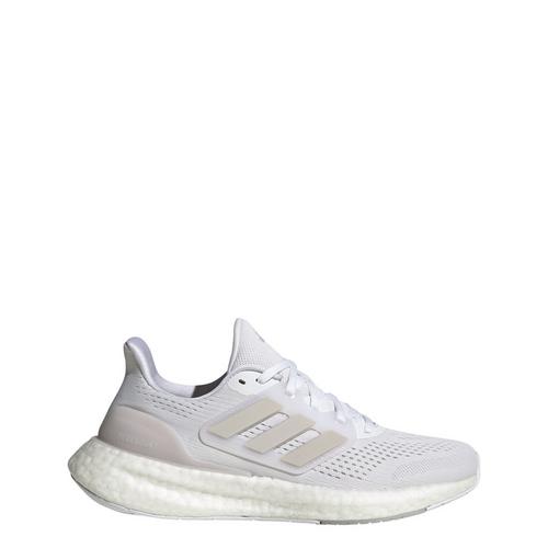 Rückansicht von adidas PUREBOOST 23 Laufschuhe Damen ftwr white-grey two-core black