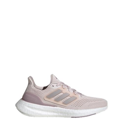 Rückansicht von adidas PUREBOOST 23 Laufschuhe Damen putty mauve-wonder taupe-preloved fig