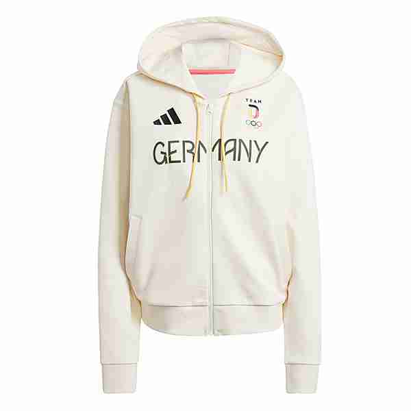 adidas Team Deutschland Kapuzenjacke Hoodie Damen Non Dyed