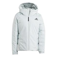 adidas Traveer Kapuzenjacke Damen silvergreen