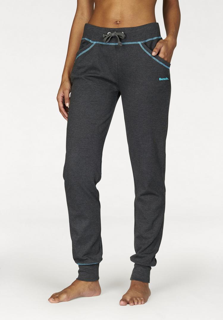 Bench Bench Relaxhose Sweathose Damen - anthrazit - petrol - 0 | SportScheck