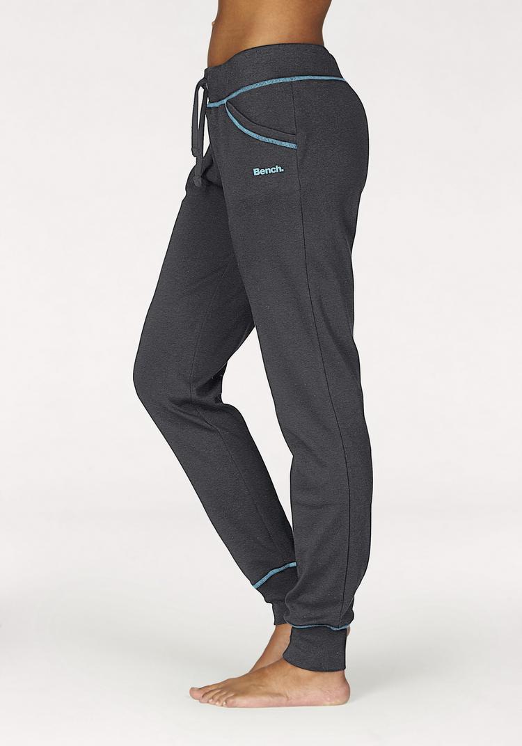 Bench Bench Relaxhose Sweathose Damen - anthrazit - petrol - 2 | SportScheck