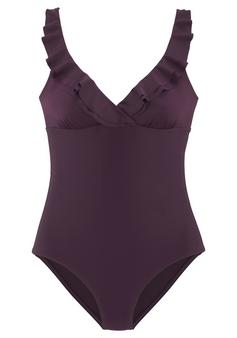 JETTE Badeanzug Badeanzug Damen bordeaux