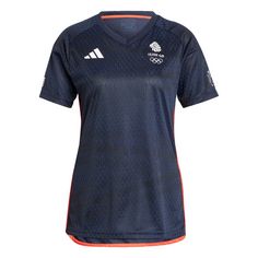 adidas Team GB Fußballtrikot T-Shirt Damen Legend Ink