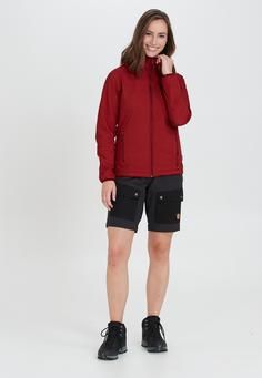 Rückansicht von Whistler Covina Softshelljacke Damen 4120 Biking Red