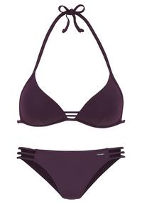 BRUNO BANANI Triangel-Bikini Bikini Set Damen - bordeaux