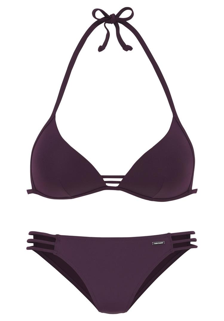 BRUNO BANANI BRUNO BANANI Triangel-Bikini Bikini Set Damen - bordeaux - 0 | SportScheck