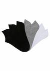 LASCANA Active Sneakersocken Socken Damen - schwarz - wei&szlig; - hell grau
