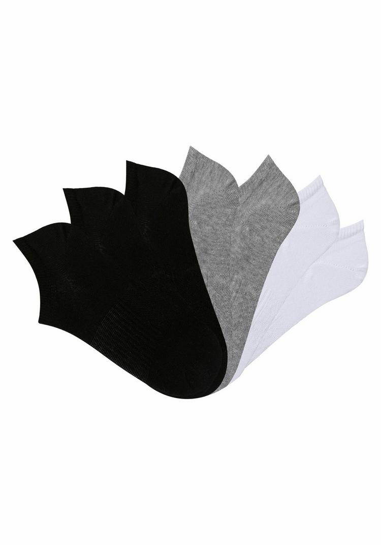 LASCANA Active LASCANA Active Sneakersocken Socken Damen - schwarz - wei&szlig; - hell grau - 0 | SportScheck