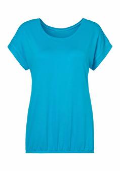 Vivance Kurzarmshirt T-Shirt Damen türkis