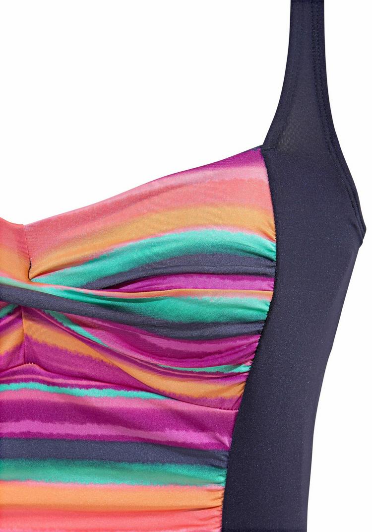 Lascana Lascana B&uuml;gel-Tankini-Top Bikini Oberteil Damen - bunt-gestreift - 0 | SportScheck