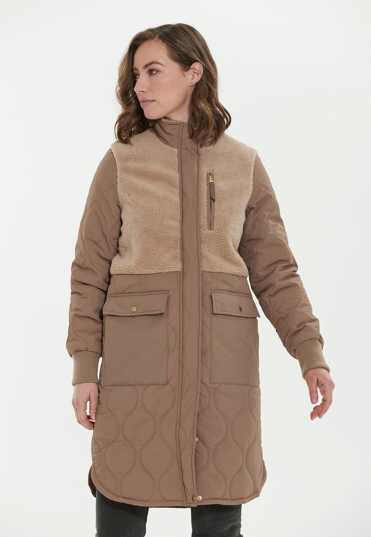 Weather Report Weather Report Hollie Kurzmantel Damen - 1137 Pine Bark - 1 | SportScheck