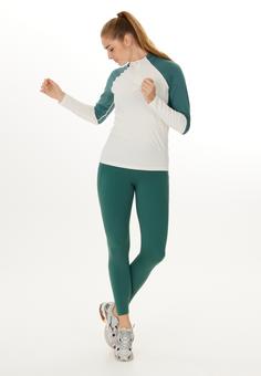 Rückansicht von Endurance Abbye Langarmshirt Damen 3160 Mallard Green