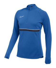Nike Academy 21 Drill Top Damen Funktionssweatshirt Damen blauweiss
