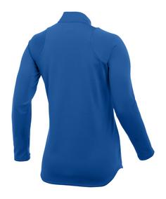 Rückansicht von Nike Academy 21 Drill Top Damen Funktionssweatshirt Damen blauweiss