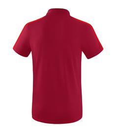 Rückansicht von Erima Squad Poloshirt Poloshirt rot