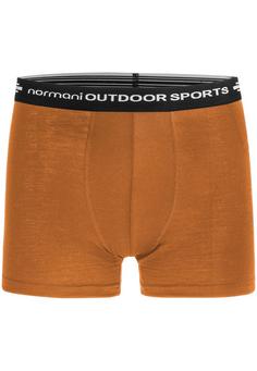 normani Outdoor Sports Merino Adelaide Boxershorts Herren Orange