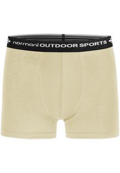 normani Outdoor Sports Merino Adelaide Boxershorts Herren Wollweiß