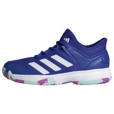 adidas Ubersonic 4 Kids Tennisschuh Tennisschuhe Kinder Lucid Blue / Cloud White / Purple Burst