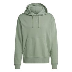 adidas ALL SZN French Terry Hoodie Hoodie Herren Silver Green