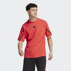 Rückansicht von adidas Designed 4 Gameday T-Shirt Funktionsshirt Herren Bright Red