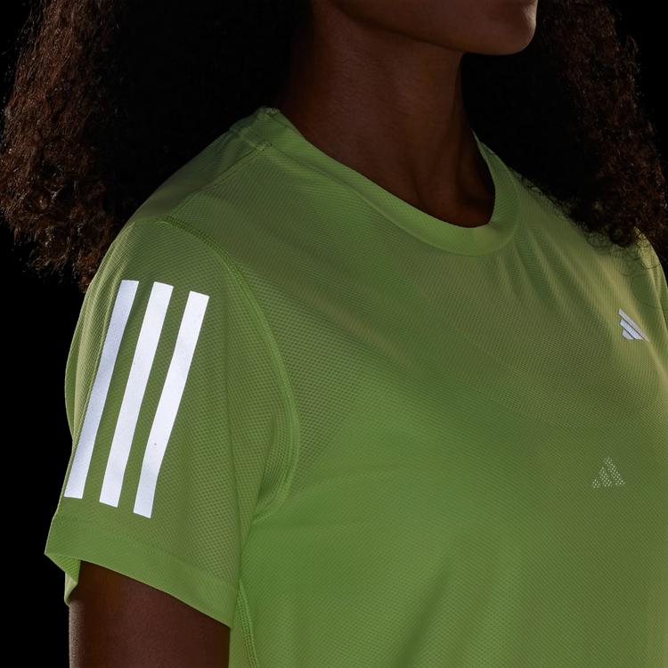 adidas adidas Own the Run T-Shirt T-Shirt Damen - Pulse Lime - 1 | SportScheck