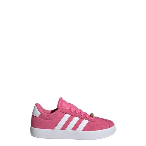 Rückansicht von adidas VL Court 3.0 Kids Schuh Sneaker Kinder Pink Fusion / Cloud White / Grey Four