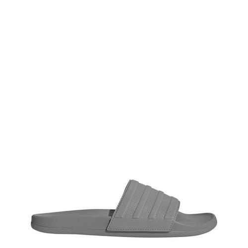 Rückansicht von adidas Comfort adilette Badelatschen Herren Charcoal Solid Grey / Charcoal Solid Grey / Charcoal Solid G