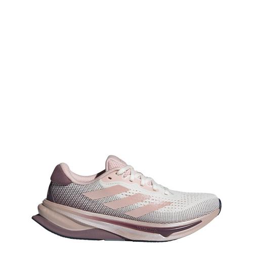 Rückansicht von adidas Supernova Solution Laufschuh Laufschuhe Damen Off White / Sandy Pink Met. / Sandy Pink