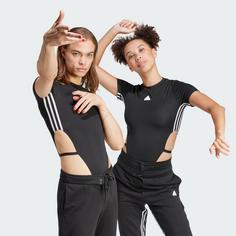 Rückansicht von adidas Express All-Gender Body Jumpsuit Damen Black / White