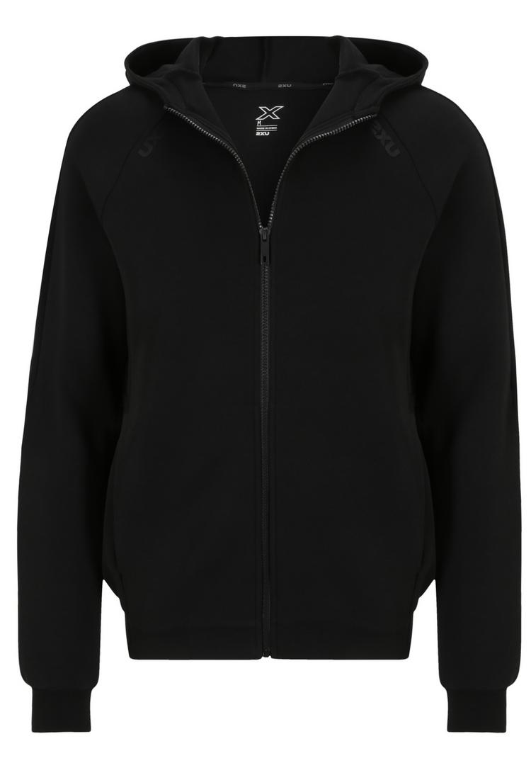 2XU 2XU Commute Full Zip Hoodie Trainingsjacke Herren - black-black - 0 | SportScheck