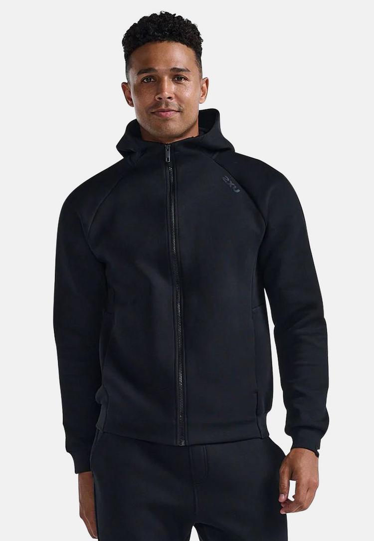 2XU 2XU Commute Full Zip Hoodie Trainingsjacke Herren - black-black - 0 | SportScheck