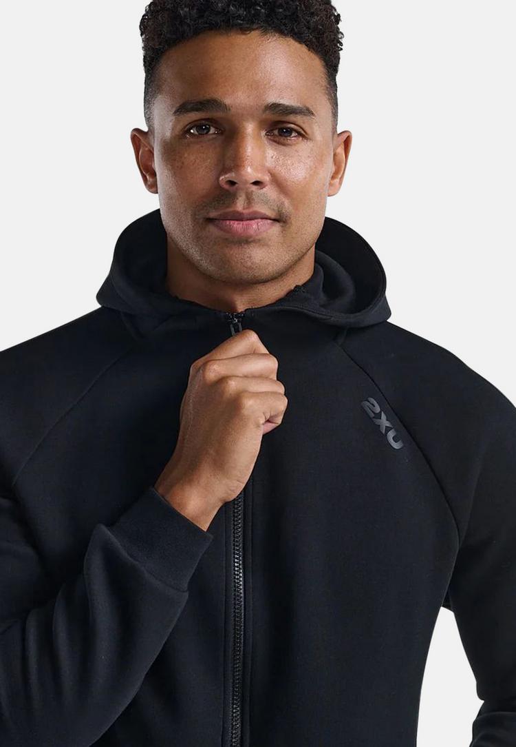 2XU 2XU Commute Full Zip Hoodie Trainingsjacke Herren - black-black - 2 | SportScheck