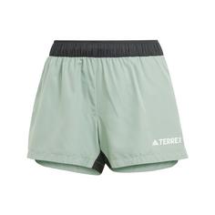 adidas Terrex Multi Trail Running Shorts Funktionsshorts Damen Silver Green