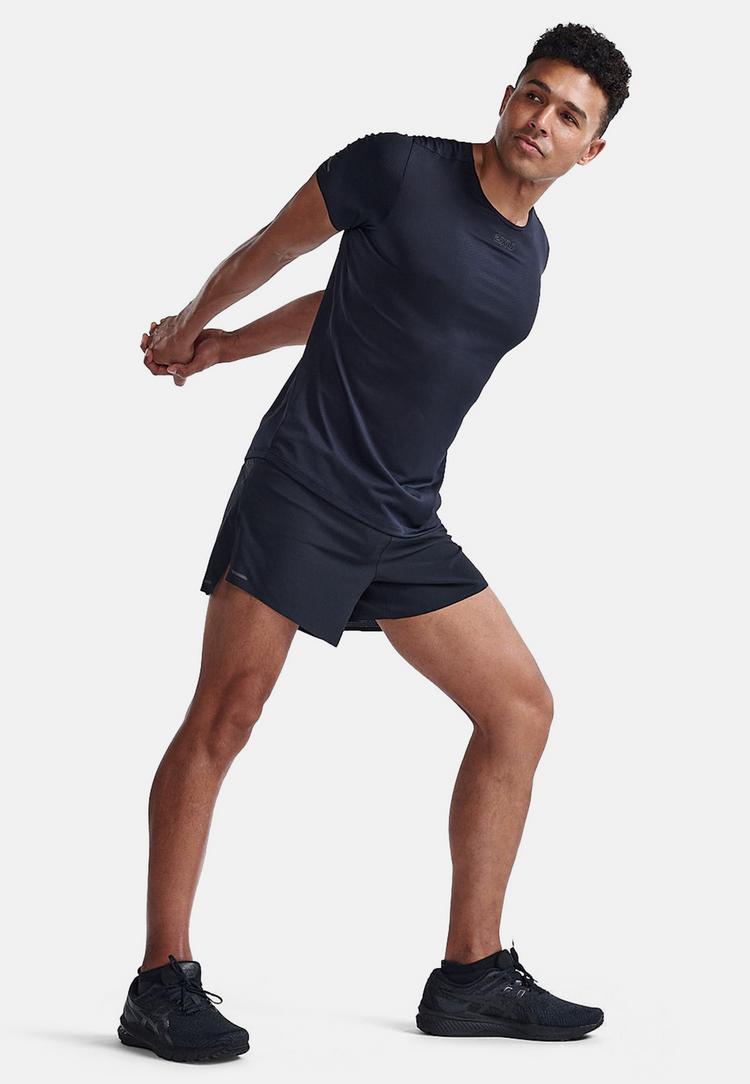 2XU 2XU Light Speed Tech Tee Funktionsshirt Herren - black-black reflective - 3 | SportScheck