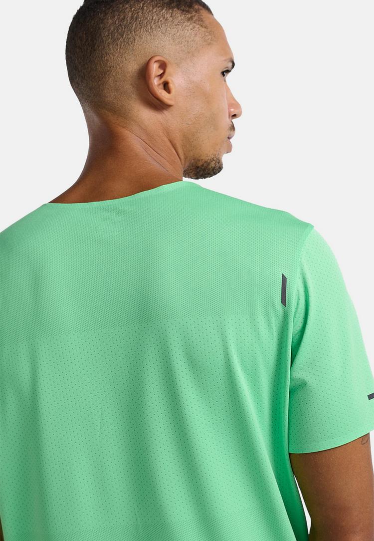 2XU 2XU Light Speed Tech Tee Funktionsshirt Herren - spring green-black reflective - 6 | SportScheck