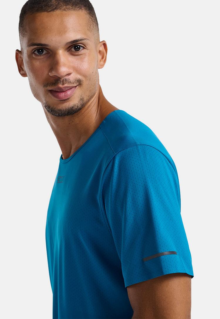 2XU 2XU Light Speed Tech Tee Funktionsshirt Herren - seaport-black reflective - 5 | SportScheck