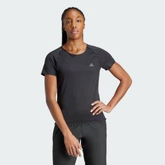 Rückansicht von adidas Adizero Running T-Shirt T-Shirt Damen Black