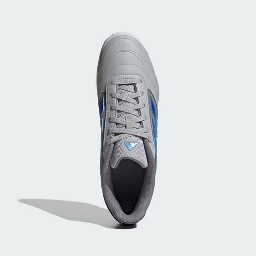 Rückansicht von adidas Super Sala II IN Fußballschuh Fußballschuhe Grey Two / Lucid Blue / Blue Burst