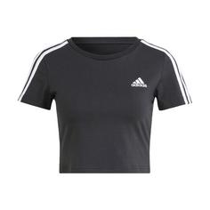 adidas Essentials 3-Streifen T-Shirt T-Shirt Damen Black / White