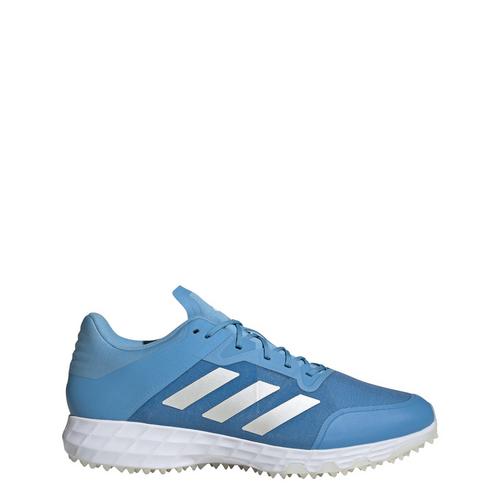 Rückansicht von adidas Hockey Lux 2.2S Hockeyschuh Sneaker Team Light Blue / Zero Metalic / Cloud White