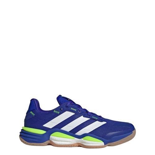 Rückansicht von adidas Stabil 16 Indoor Schuh Fitnessschuhe Lucid Blue / Cloud White / Lucid Lemon