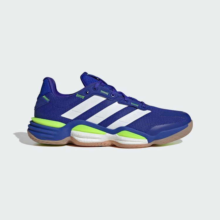 adidas adidas Stabil 16 Indoor Schuh Hallenschuhe - Lucid Blue / Cloud White / Lucid Lemon - 6 | SportScheck