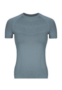 Snocks Sport Shirt Seamless Damen T-Shirt Damen - Taubenblau