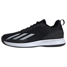 adidas Courtflash Speed Tennisschuh Hallenschuhe Core Black / Cloud White / Core Black